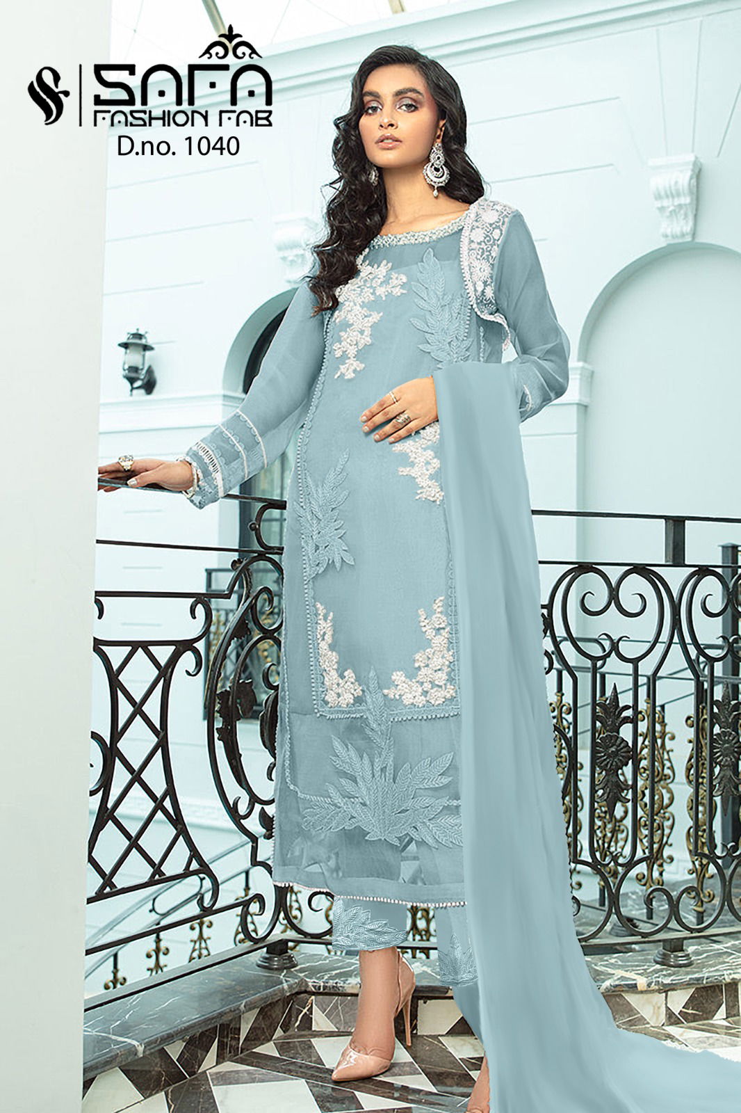 D No1040 Luxury Pret Formal Wear Pakistani Salwar Suit Catalog 